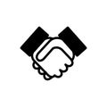 Handshake / cooperation icon