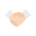 Flat Handshake Icon