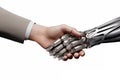 Handshake between Human and Robot