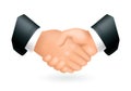 Handshake, icon Royalty Free Stock Photo