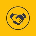 Handshake, partnership, deal icon