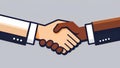 Handshake (version 2 Royalty Free Stock Photo