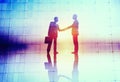 Handshaking Business Agreement Greeting Success Collaboration Concept