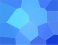 Handsome abstract illustration of blue Gigant hexagon. Handsome background for your prints.