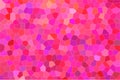 Handsome abstract illustration of red, purple and magenta bright Small hexagon. Nice background for your needs.