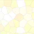 Handsome abstract illustration of yellow and green light Big hex