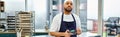 handsome african american chef in toque Royalty Free Stock Photo