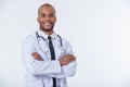 Handsome Afro American doctor Royalty Free Stock Photo