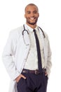 Handsome Afro American doctor Royalty Free Stock Photo