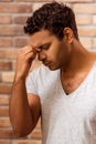 Handsome Afro-American man Royalty Free Stock Photo