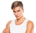 Handsome athletic young man Royalty Free Stock Photo