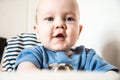 Handsome baby boy look Royalty Free Stock Photo