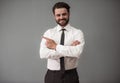 Handsome bearded businessman Royalty Free Stock Photo