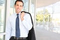 Handsome Business Man at Office Royalty Free Stock Photo