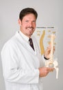 Handsome Chiropractor Royalty Free Stock Photo