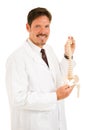 Handsome Chiropractor Isolated