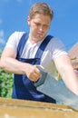 Handsome handyman Royalty Free Stock Photo