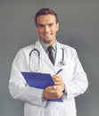 Handsome medical doctor Royalty Free Stock Photo