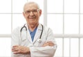 Handsome old doctor Royalty Free Stock Photo