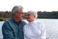 Handsome older couple Royalty Free Stock Photo