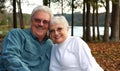 Handsome older couple Royalty Free Stock Photo