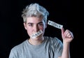 Transgender teenager breaking the silence of his real gender identity