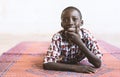 Handsome Young African Black Man Smiling Cheerful Joyful for a Photograph