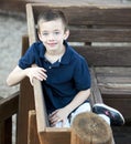 Handsome young boy portrait Royalty Free Stock Photo