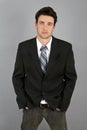 Handsome young businessman Royalty Free Stock Photo