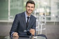 Handsome Young Businessman Portrait Royalty Free Stock Photo