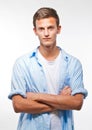 Handsome young male teenager Royalty Free Stock Photo