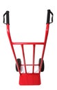 Handtruck isolated on white Royalty Free Stock Photo