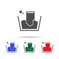 handwash icon. Elements of washing in multi colored icons. Premium quality graphic design icon. Simple icon for websites, web