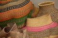 Handwoven baskets Royalty Free Stock Photo