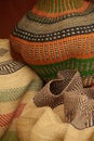 Handwoven baskets