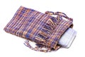 Handwoven Tarot bag Royalty Free Stock Photo