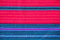 Handwoven textile from SalcajÃÂ¡  Guatemala Royalty Free Stock Photo