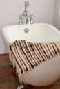 Handwoven wool rug Royalty Free Stock Photo