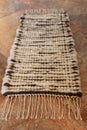 Handwoven wool rug Royalty Free Stock Photo