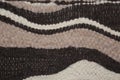 Handwoven wool rug Royalty Free Stock Photo