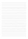 Handwriting Paper - A4 sheet, Blank horizontal lines with diagonal guide lines, cursive practice paper for elementary school and