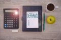Handwriting text Defraud. Internet Concept to trick or cheat someone or something in order to get money Blank Notebook