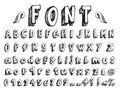 Handwritten font