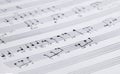 Handwritten Music Notation