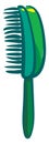 A handy green comb vector or color illustration