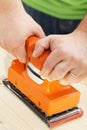 Handy sander machine