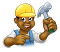 Handyman Carpenter Hammer Man Royalty Free Stock Photo