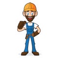 Handyman Giving Thumb Up