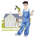 Handyman illustration