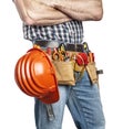 Handyman and tools Royalty Free Stock Photo